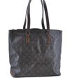 Authentic LOUIS VUITTON Monogram Cabas Mezzo Tote Bag M51151 Junk LV H7614