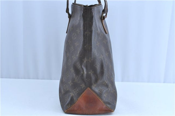 Authentic LOUIS VUITTON Monogram Cabas Mezzo Tote Bag M51151 Junk LV H7614