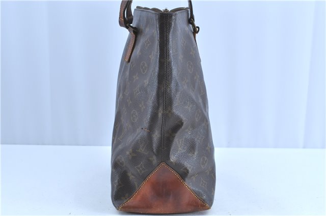 Authentic LOUIS VUITTON Monogram Cabas Mezzo Tote Bag M51151 Junk LV H7614