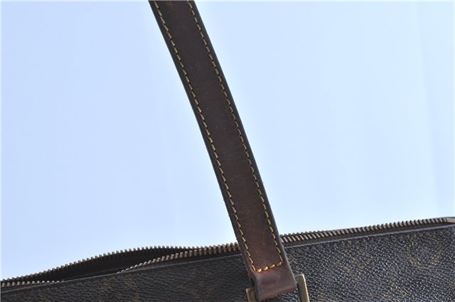 Authentic LOUIS VUITTON Monogram Cabas Mezzo Tote Bag M51151 Junk LV H7614