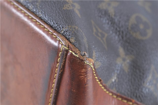 Authentic LOUIS VUITTON Monogram Cabas Mezzo Tote Bag M51151 Junk LV H7614