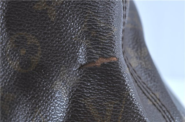 Authentic LOUIS VUITTON Monogram Cabas Mezzo Tote Bag M51151 Junk LV H7614