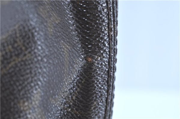 Authentic LOUIS VUITTON Monogram Cabas Mezzo Tote Bag M51151 Junk LV H7614