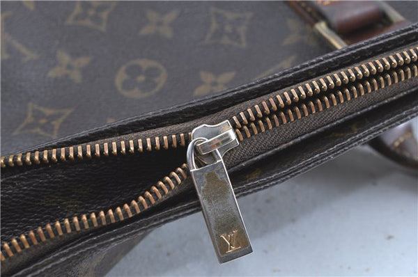 Authentic LOUIS VUITTON Monogram Cabas Mezzo Tote Bag M51151 Junk LV H7614