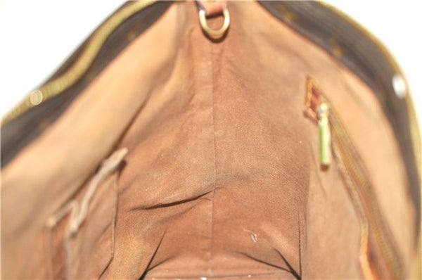 Authentic LOUIS VUITTON Monogram Cabas Mezzo Tote Bag M51151 Junk LV H7614