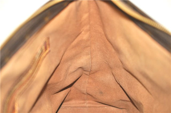 Authentic LOUIS VUITTON Monogram Cabas Mezzo Tote Bag M51151 Junk LV H7614