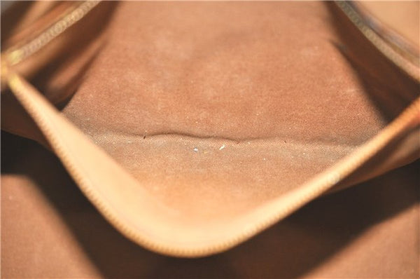 Authentic LOUIS VUITTON Monogram Cabas Mezzo Tote Bag M51151 Junk LV H7614