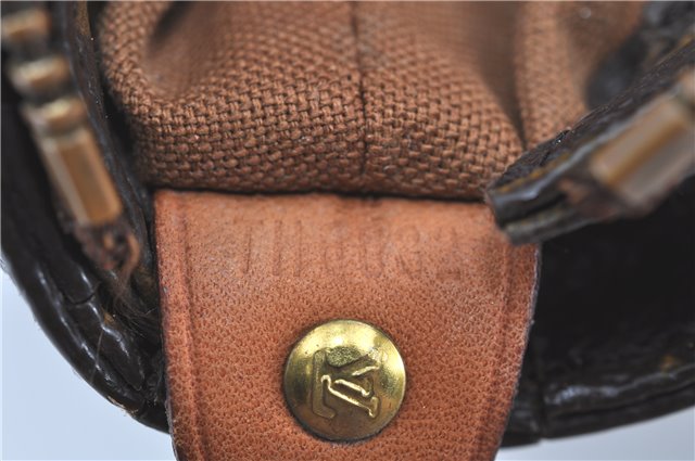 Authentic LOUIS VUITTON Monogram Cabas Mezzo Tote Bag M51151 Junk LV H7614