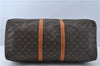 Authentic LOUIS VUITTON Monogram Keepall 55 Boston Bag M41424 LV H7619