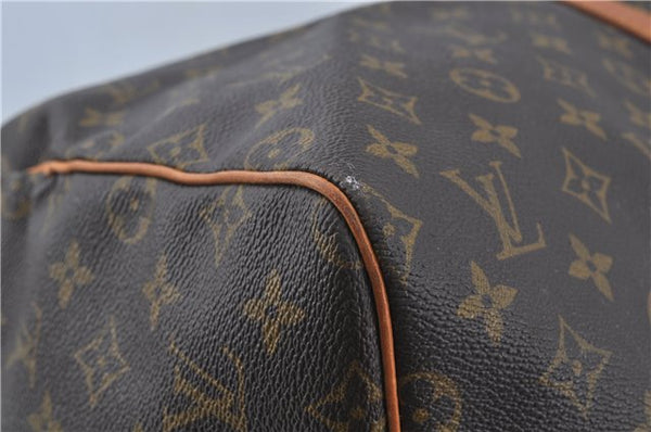 Authentic LOUIS VUITTON Monogram Keepall 55 Boston Bag M41424 LV H7619