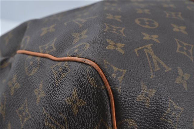 Authentic LOUIS VUITTON Monogram Keepall 55 Boston Bag M41424 LV H7619