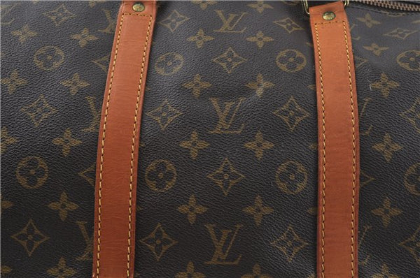 Authentic LOUIS VUITTON Monogram Keepall 55 Boston Bag M41424 LV H7619