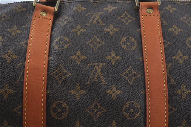 Authentic LOUIS VUITTON Monogram Keepall 55 Boston Bag M41424 LV H7619