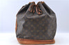 Authentic LOUIS VUITTON Monogram Noe Shoulder Bag M42224 LV H7622