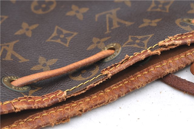 Authentic LOUIS VUITTON Monogram Noe Shoulder Bag M42224 LV H7622