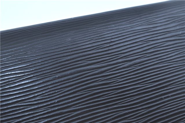 Authentic LOUIS VUITTON Epi Arche 2Way Shoulder Clutch Bag Black M52572 LV H7624