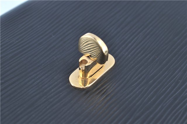 Authentic LOUIS VUITTON Epi Arche 2Way Shoulder Clutch Bag Black M52572 LV H7624