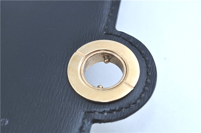 Authentic LOUIS VUITTON Epi Arche 2Way Shoulder Clutch Bag Black M52572 LV H7624