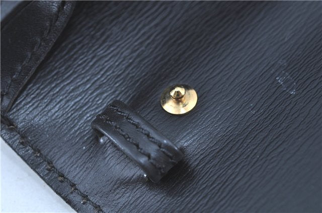 Authentic LOUIS VUITTON Epi Arche 2Way Shoulder Clutch Bag Black M52572 LV H7624