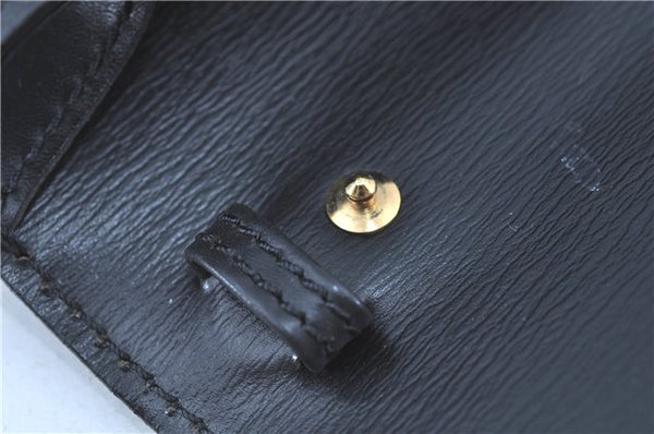 Authentic LOUIS VUITTON Epi Arche 2Way Shoulder Clutch Bag Black M52572 LV H7624