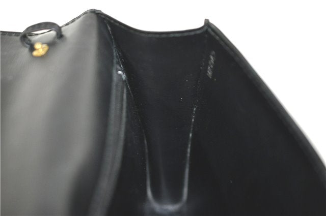 Authentic LOUIS VUITTON Epi Arche 2Way Shoulder Clutch Bag Black M52572 LV H7624