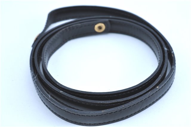 Authentic LOUIS VUITTON Epi Arche 2Way Shoulder Clutch Bag Black M52572 LV H7624