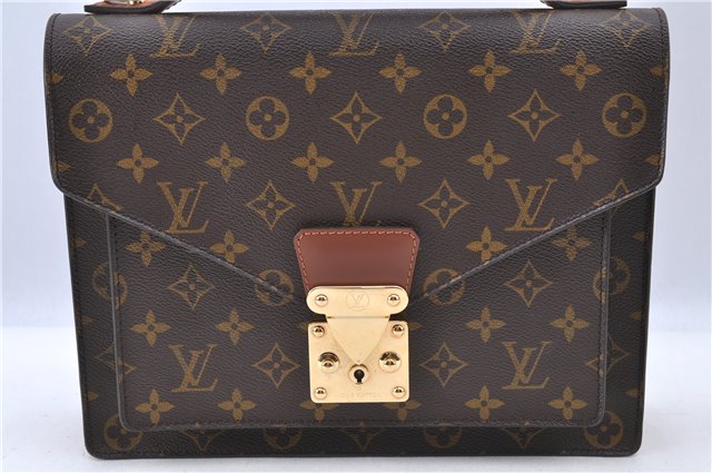 Authentic LOUIS VUITTON Monogram Monceau 2Way Shoulder Hand Bag M51185 LV H7626