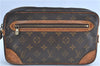 Auth LOUIS VUITTON Monogram Marly Dragonne GM Clutch Hand Bag M51825 LV H7629