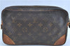 Auth LOUIS VUITTON Monogram Marly Dragonne GM Clutch Hand Bag M51825 LV H7629