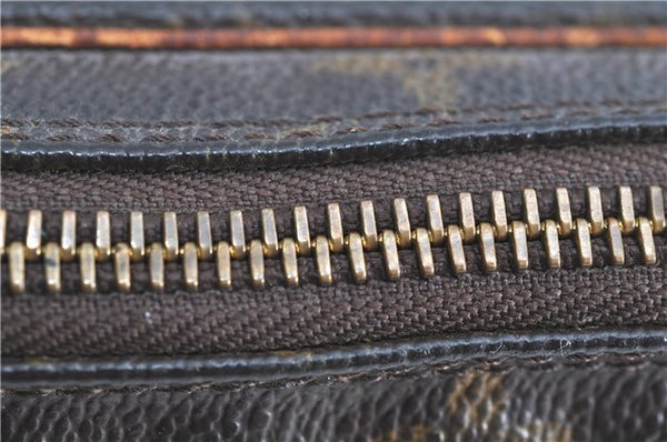 Auth LOUIS VUITTON Monogram Marly Dragonne GM Clutch Hand Bag M51825 LV H7629