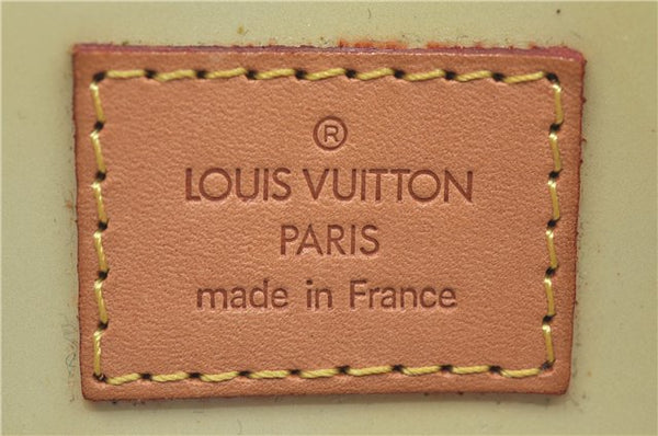 Authentic LOUIS VUITTON Vernis Reade PM Hand Bag Ivory White M91145 LV H7631