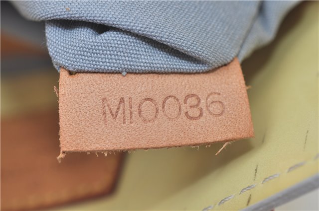 Authentic LOUIS VUITTON Vernis Reade PM Hand Bag Ivory White M91145 LV H7631