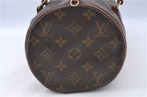 Authentic LOUIS VUITTON Monogram Papillon 30 Hand Bag Old Model LV H7635