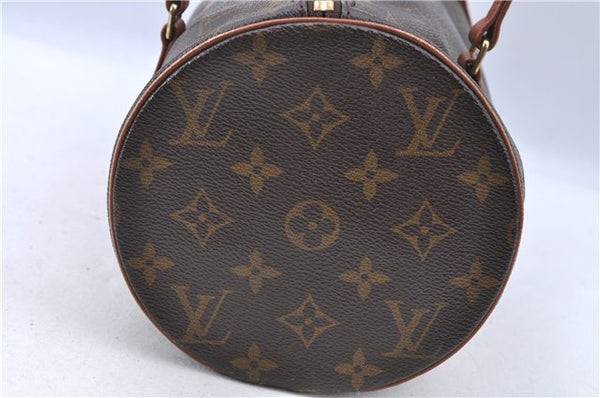 Authentic LOUIS VUITTON Monogram Papillon 30 Hand Bag Old Model LV H7635