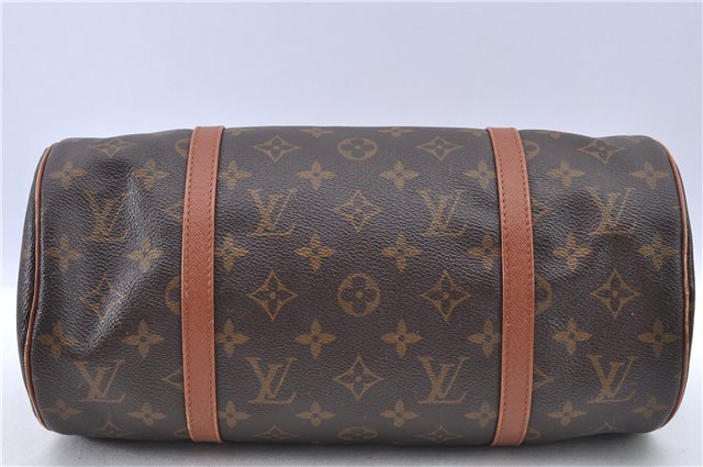 Authentic LOUIS VUITTON Monogram Papillon 30 Hand Bag Old Model LV H7635