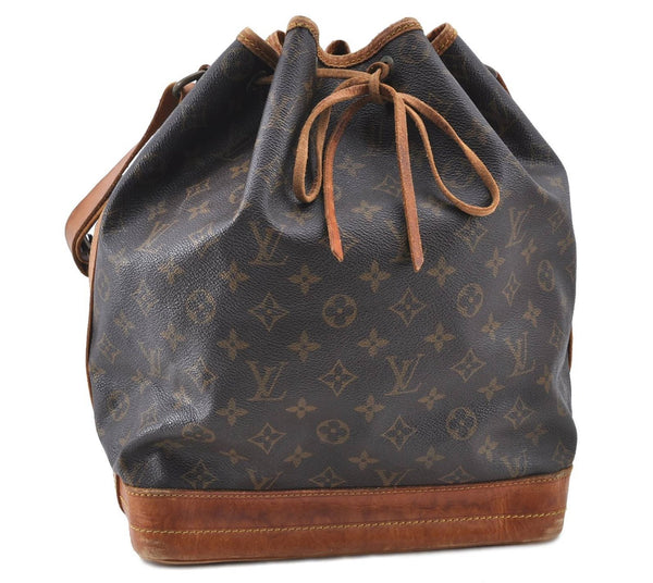 Authentic LOUIS VUITTON Monogram Noe Shoulder Bag M42224 LV H7638