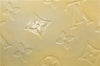 Auth LOUIS VUITTON Monogram Vernis Mott Shoulder Hand Bag Yellow M91030 LV H7640