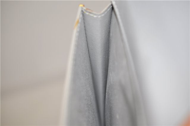 Auth LOUIS VUITTON Monogram Vernis Mott Shoulder Hand Bag Yellow M91030 LV H7640