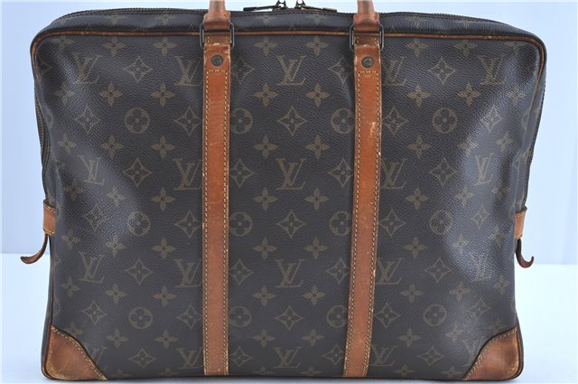Auth LOUIS VUITTON Monogram Porte Documents Voyage Briefcase M53361 LV H7644