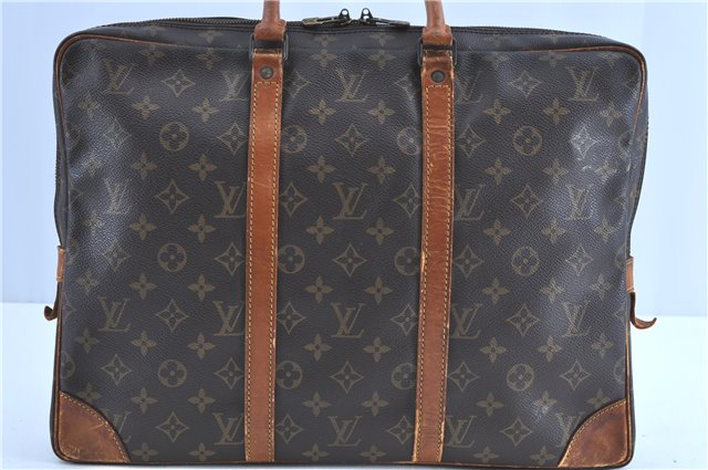 Auth LOUIS VUITTON Monogram Porte Documents Voyage Briefcase M53361 LV H7644