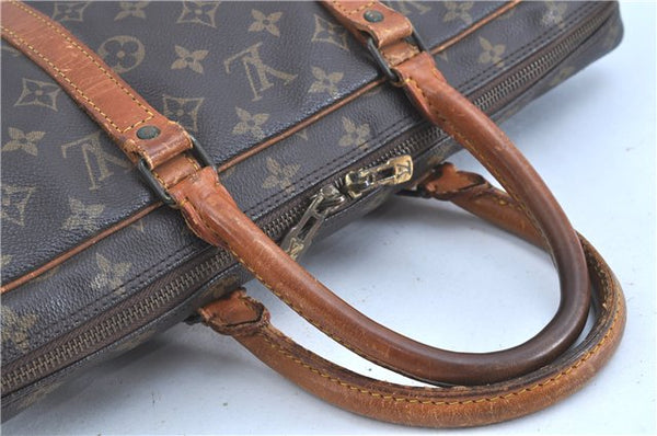 Auth LOUIS VUITTON Monogram Porte Documents Voyage Briefcase M53361 LV H7644