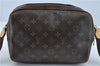 Auth LOUIS VUITTON Monogram Reporter PM Shoulder Cross Body Bag M45254 LV H7645