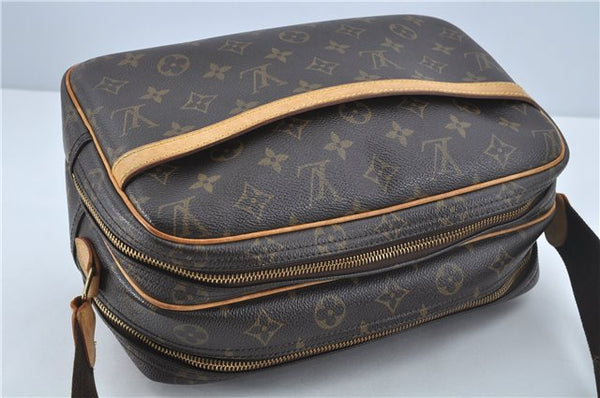 Auth LOUIS VUITTON Monogram Reporter PM Shoulder Cross Body Bag M45254 LV H7645
