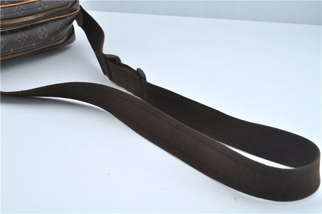 Auth LOUIS VUITTON Monogram Reporter PM Shoulder Cross Body Bag M45254 LV H7645