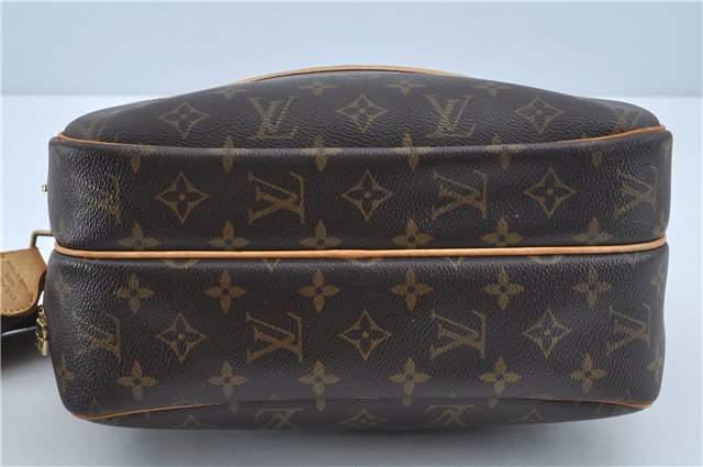 Auth LOUIS VUITTON Monogram Reporter PM Shoulder Cross Body Bag M45254 LV H7645