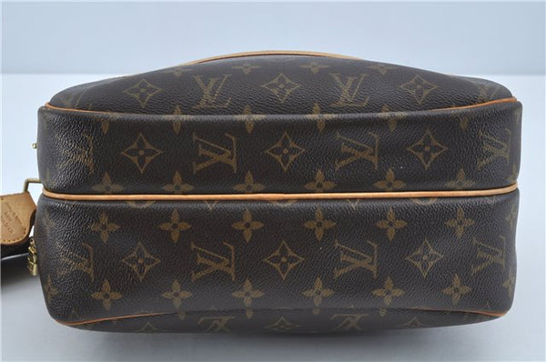 Auth LOUIS VUITTON Monogram Reporter PM Shoulder Cross Body Bag M45254 LV H7645