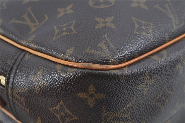 Auth LOUIS VUITTON Monogram Reporter PM Shoulder Cross Body Bag M45254 LV H7645