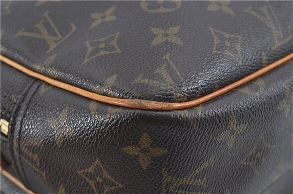 Auth LOUIS VUITTON Monogram Reporter PM Shoulder Cross Body Bag M45254 LV H7645