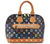Auth LOUIS VUITTON Monogram Multicolor Alma PM Black Hand Bag M92646 LV H7646