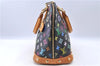 Auth LOUIS VUITTON Monogram Multicolor Alma PM Black Hand Bag M92646 LV H7646
